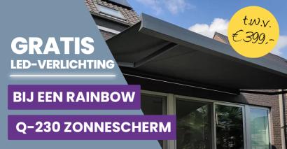 GRATIS LED-verlichting bij Rainbow Q-230