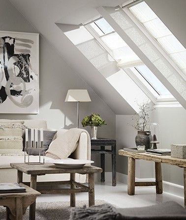 VELUX dakraam raambekleding zolder werkkamer inspiratie