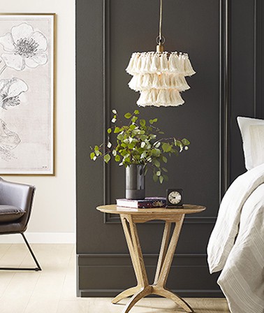 Trend kleur van het jaar 2021 kleuren Sherwin Williams Urbane Bronze inspiratie raambekleding