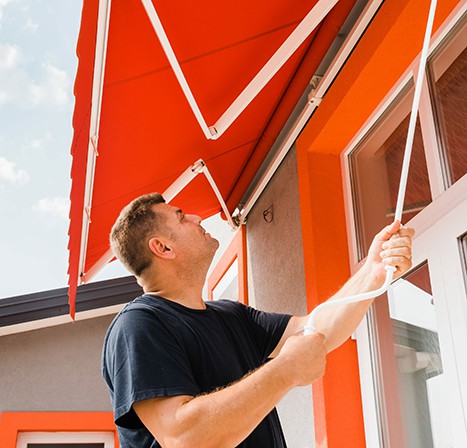 zonnescherm handmatig knikarmscherm verano