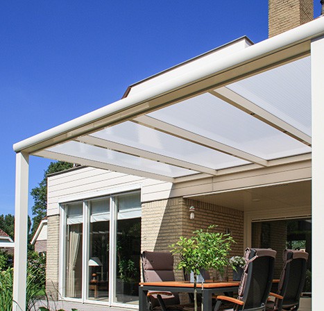 Verano Iseo terrasoverkapping polycarbonaat veranda voordelen nadelen